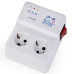 محافظ 2 پریز یخچال و فریزر نوسان الکتریک مدل FR-211 کابل 3 متر