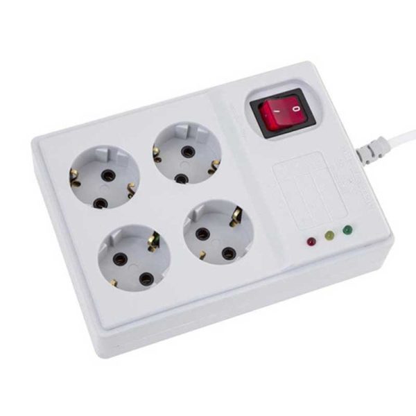 چندراهی برق و محافظ پارت الکتریک مدل PE2204
