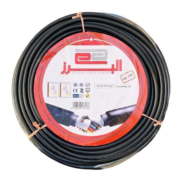 سیم افشان 1 در 6 اعتماد کابل البرز مدل ETM161 تمام مس