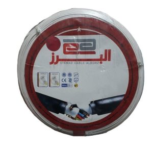 کابل افشان 2 در 1 اعتماد کابل البرز مدل ETM213 تمام مس