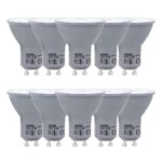 لامپ هالوژنی ال ای دی 4.7 وات اسرام پایه استارتی GU10 بسته 10 عددی
