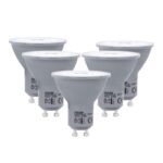 لامپ هالوژنی ال ای دی 4.7 وات اسرام پایه استارتی GU10 بسته 5 عددی