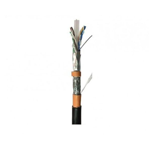 کابل شبکه نگزنس Cat6 SFTP Outdoor تمام مس تست فلوک پرمننت با دو روکش PVC + PE وارداتی - Image 1
