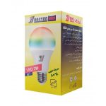لامپ ال ای دی 3 وات نارون لیان مدل حبابی هفت رنگ پایه E27 - Image 2