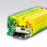 ترمینال فشاری سری ارت سایز 4 رعد الکتریک