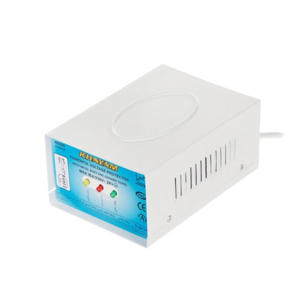محافظ فلزی ارتدار 2 خانه 4000 وات با کابل 1.5 متری خیام الکتریک - Image 1