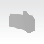 درپوش انتهایی ترمینال جریانی سایز 6 رعد الکتریک