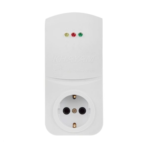 محافظ برق ارتدار (سرامیکی) خیام الکتریک مدل ML74 بدون کابل مخصوص کولر گازی - Image 1
