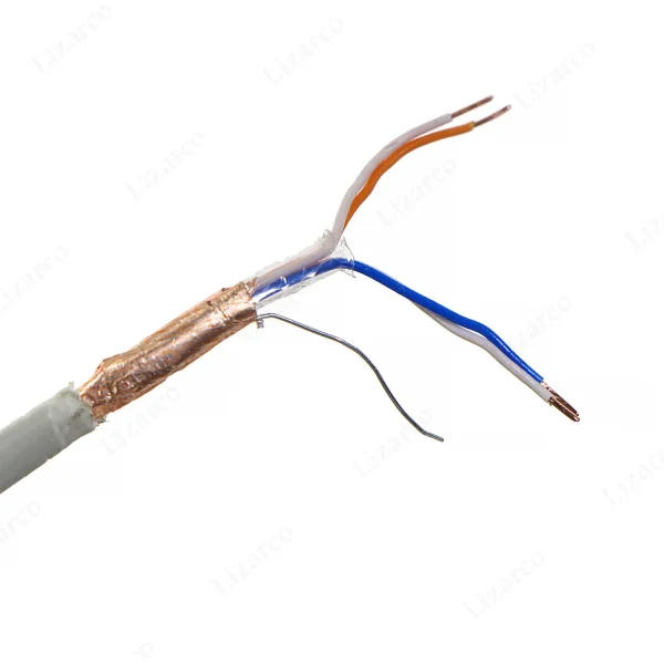 کابل فویلدار هوایی 2 در 2 در 0.5 (2زوج) مس آمل (سوکا) - Image 1