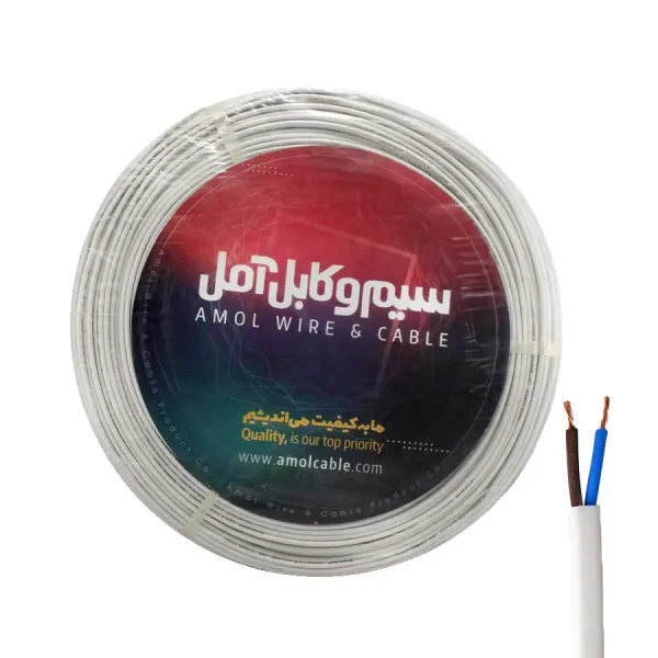 کابل کیسه ای 2 در 0.75 مس آمل (سوکا)