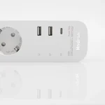 چندراهی برق (Power Strip) هادرون مدل P343 مجهز به شارژر 30 وات type_c  و USB - Image 2