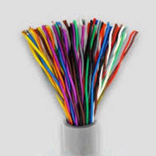 کابل فویلدار هوایی مس دراک سایز 0.6 * 2 * 25 - Image 1