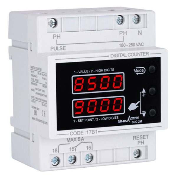 شمارنده دیجیتال شیواامواج SDC-2M - 17B1 شیوا امواج - Image 1
