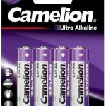 باطری قلمی کملیون مدل اولترا آلکالاین کارتی 4 عددی