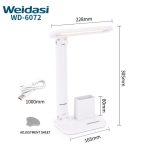 چراغ مطالعه ویداسی مدل WD-6072 - Image 2