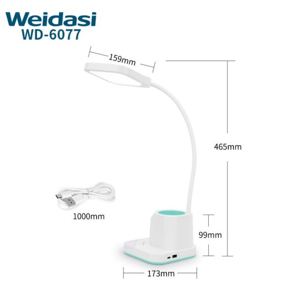 چراغ مطالعه ویداسی مدل WD-6077 - Image 6