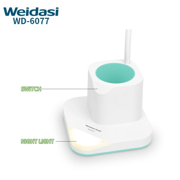 چراغ مطالعه ویداسی مدل WD-6077 - Image 5