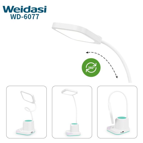 چراغ مطالعه ویداسی مدل WD-6077 - Image 2