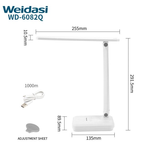 چراغ مطالعه ویداسی مدل WD-6082Q - Image 2