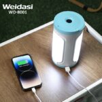 چراغ اضطراری ویداسی شارژی مسافرتی مدل WD-8001 - Image 4