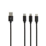 شارژر فندکی کملیون مدل DD823A+CDC016 به همراه کابل تبدیل USB-C/MicroUSB/لایتنینگ - Image 4