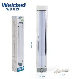 چراغ اضطراری کمپینگ قابل شارژ ویداسی دیمردار مدل WD-839T