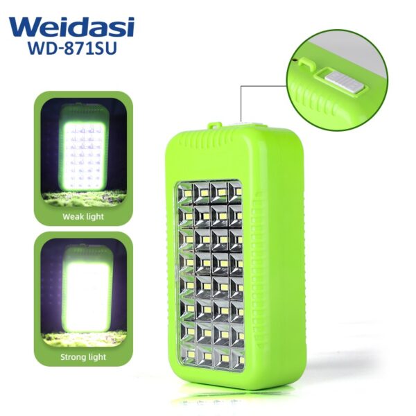 چراغ اضطراری چند کاره ویداسی مدل Wd-871su - Image 3