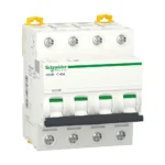 کلید مینیاتوری 4 پل 40 آمپر تیپ C اشنایدر
