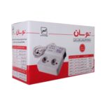 محافظ 2 پریز ماشین لباسشویی و ظرفشویی با کابل 3 متر نوسان الکتریک مدل L-126
