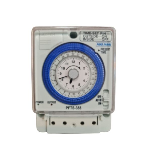 تایمر تابلویی ذخیره دار پارس فانال مدل PFTS-388 with box 15 دقیقه ای