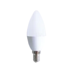 لامپ ال ای دی شمعی غیر اشکی مات 6 وات پارس شهاب