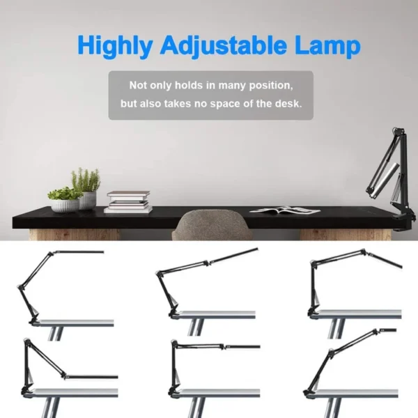 چراغ مطالعه مدل Flexi-Lamp بدنه فلزی