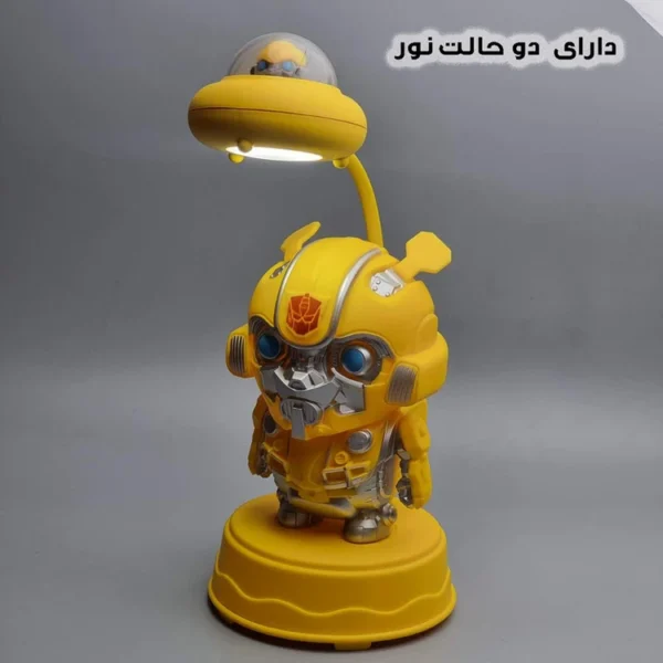 چراغ مطالعه مدل شارژی ترنسفورمرز کد BJJ218