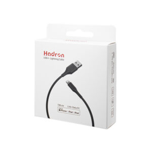 کابل شارژ و دیتا هادرون مدل HTC-A-L01 رابط USB-A — Lightning