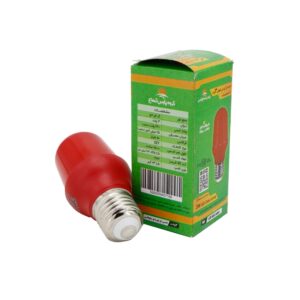لامپ LED بلوطی ۳ وات رنگی پایه E27 پارس شعاع توس