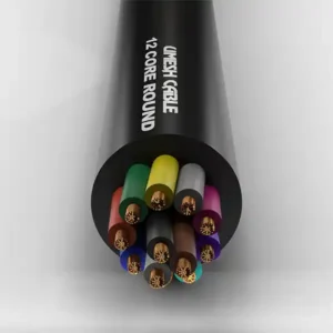 نوع گرد (Round Elevator Cable)