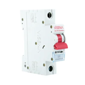 فیوز مینیاتوری تک پل 10 آمپر ۶KA تیپ B ویسنا