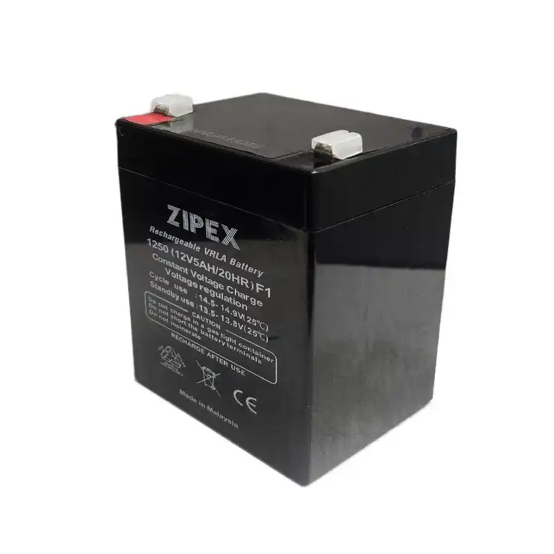 zipex5A_12V باتری 12 ولت 5 آمپر زیپکس zipex