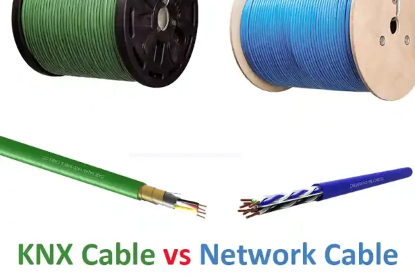 تفاوت کابل KNX (هوشمندسازی ساختمان) با کابل شبکه چیست؟