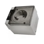 پریز برق ارت دار فردان الکتریک مدل روکار بارانی - Image 3